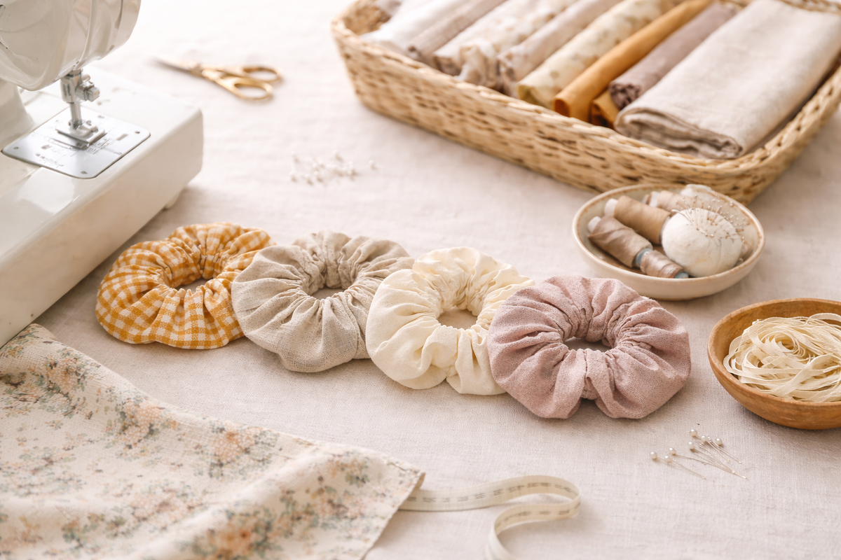 Sewing at Lounge + Wear Market