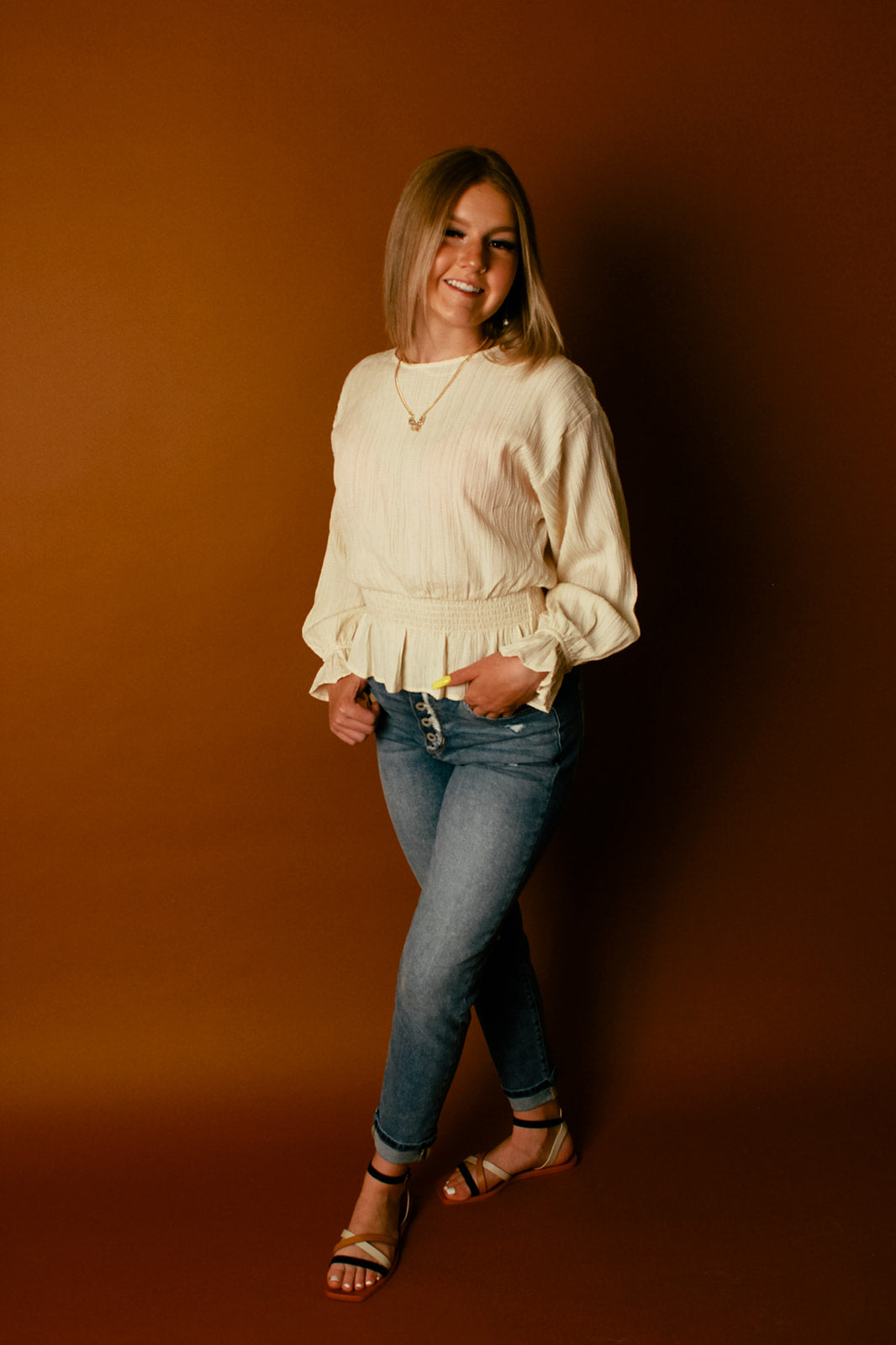 Relaxed Single-Cuff | Denim